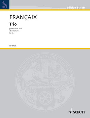 Françaix: String Trio, Op. 2