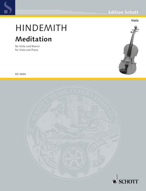 Hindemith: Meditation from Nobilissima Visione (Version for Viola & Piano)