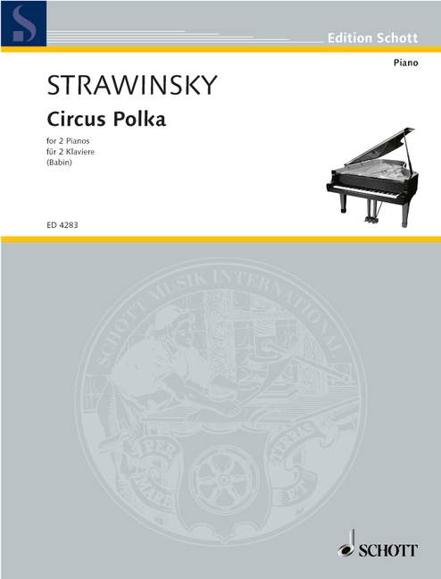 Stravinsky: Circus Polka (arr. for 2 pianos)