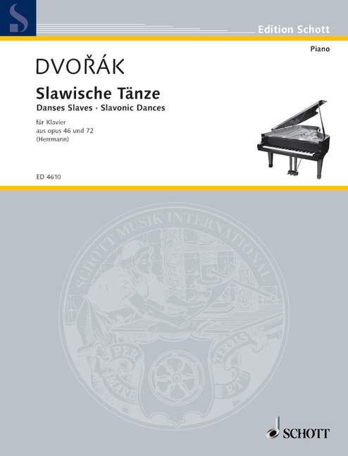 Dvořák: Select Slavonic Dances (arr. for piano)