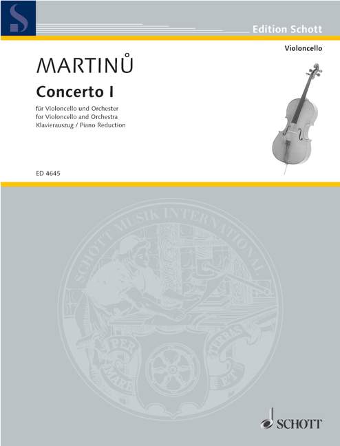 Martinů: Cello Concerto No. 1 (3rd Version)