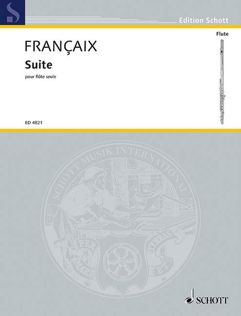 Françaix: Suite for Solo Flute