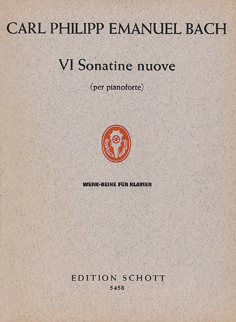 C. P. E. Bach: Sonatine Nouve, Wq. 63, No. 6