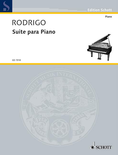 Rodrigo: Suite pour piano