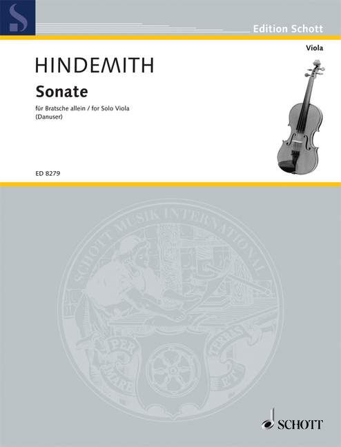 Hindemith: Sonata for Solo Viola