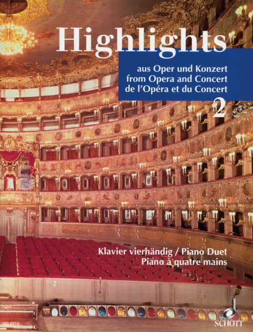 Highlights from Opera and Concert for Piano 4-Hands - Volume 2