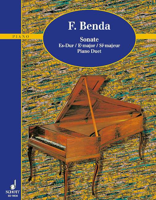 F.W. Benda: Sonata for Piano 4-hands in E-flat Major
