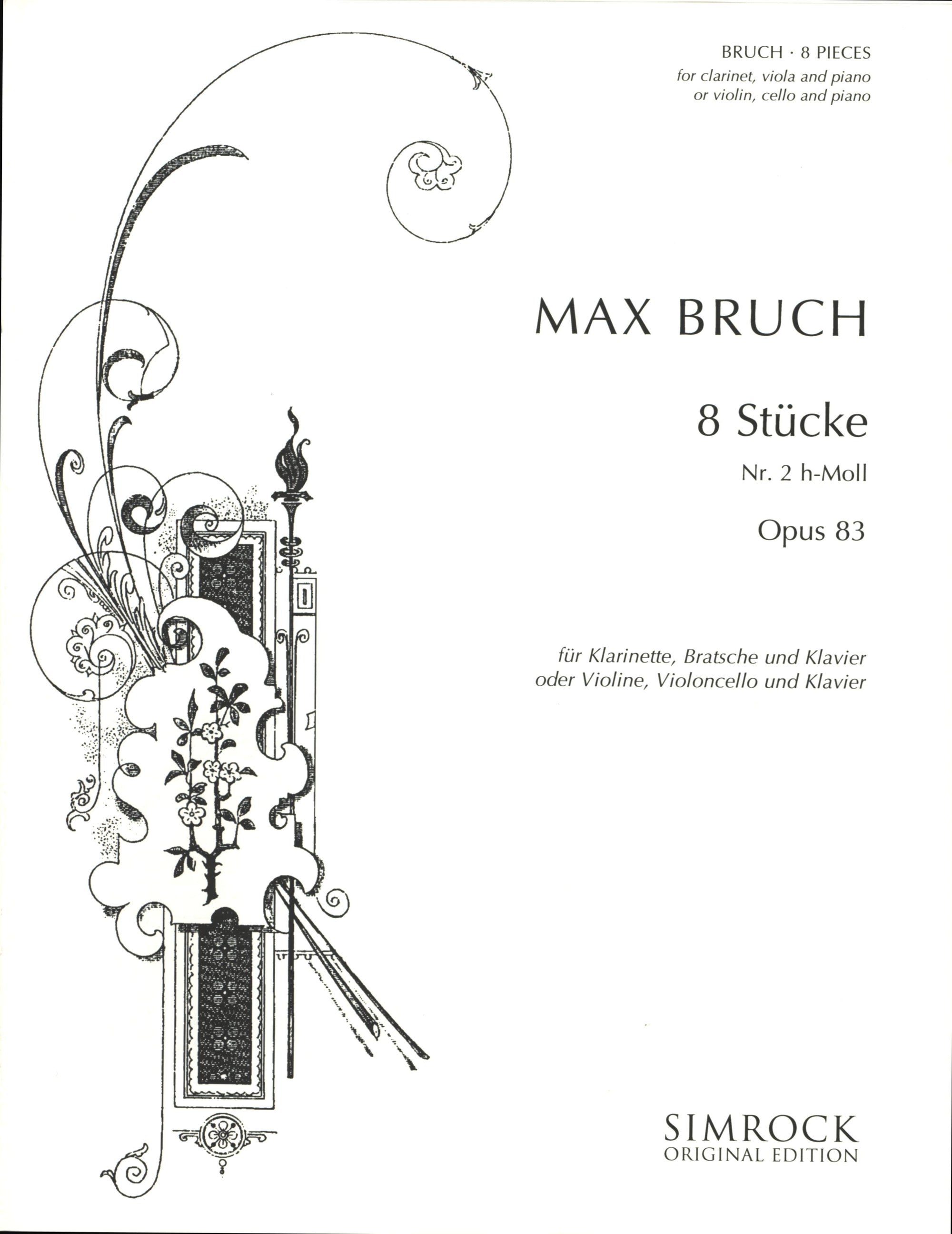 Bruch: Eight Pieces, Op. 83, No. 2