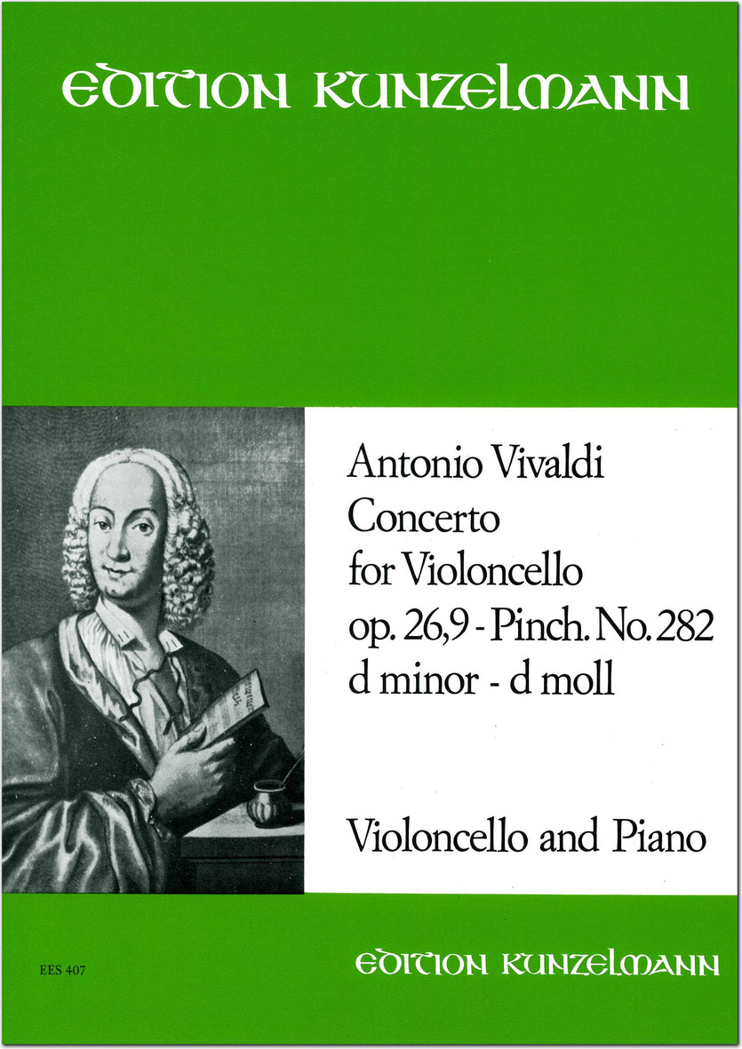 Vivaldi: Cello Concerto in D Minor, RV 406, Op. 26, No. 9