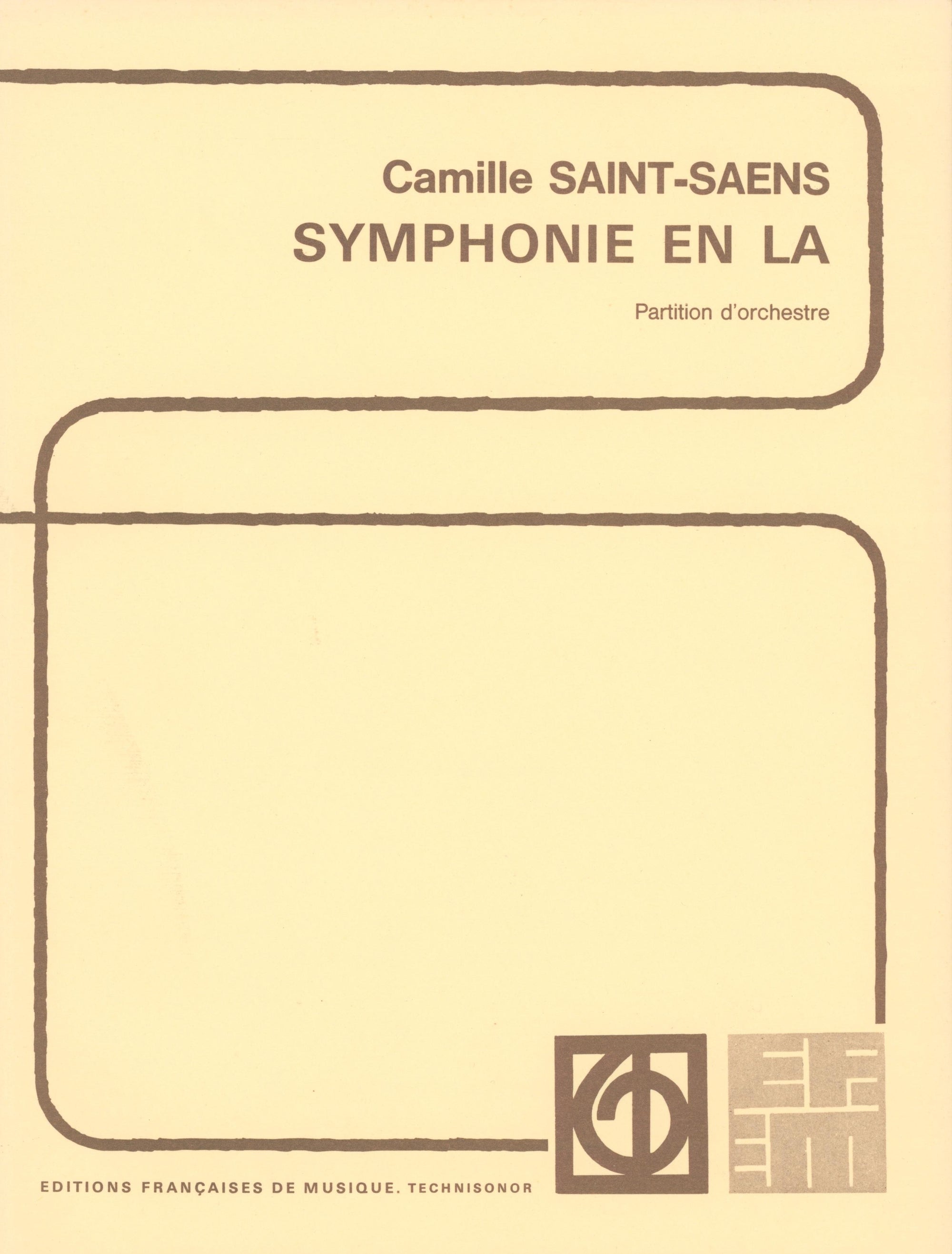 Saint-Saëns: Symphony in A Major