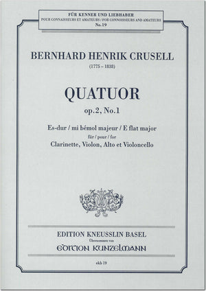 Crusell: Clarinet Quartet, Op. 2, No. 1