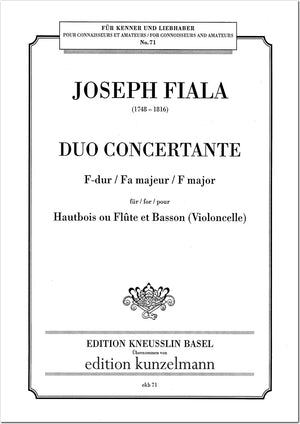 Fiala: Duo concertante in F Major