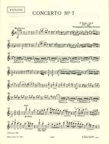 Rode: Violin Concerto No. 7 in A Minor, Op. 9