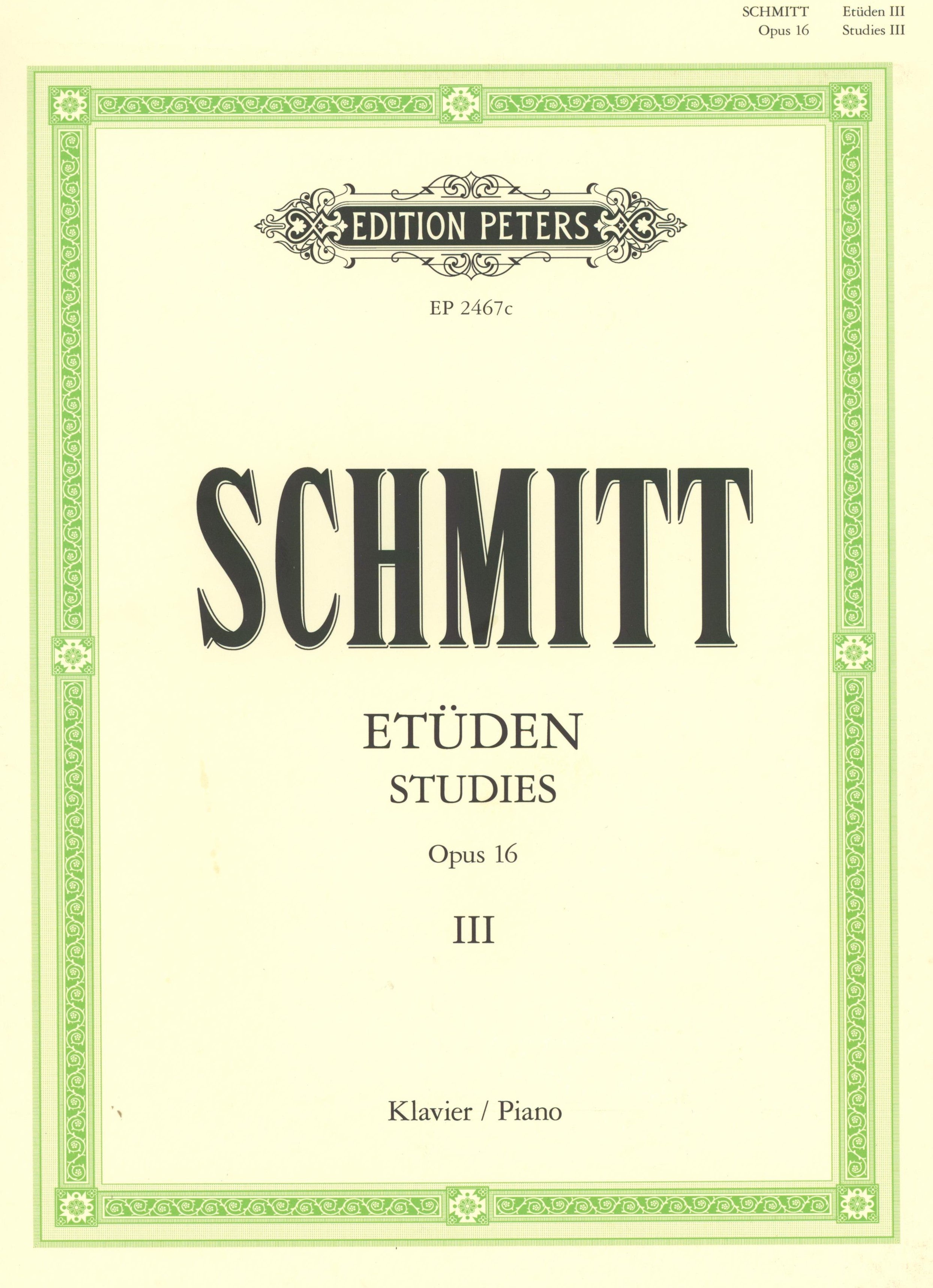 Schmoll: Méthode de piano - Volume 3 - Ficks Music
