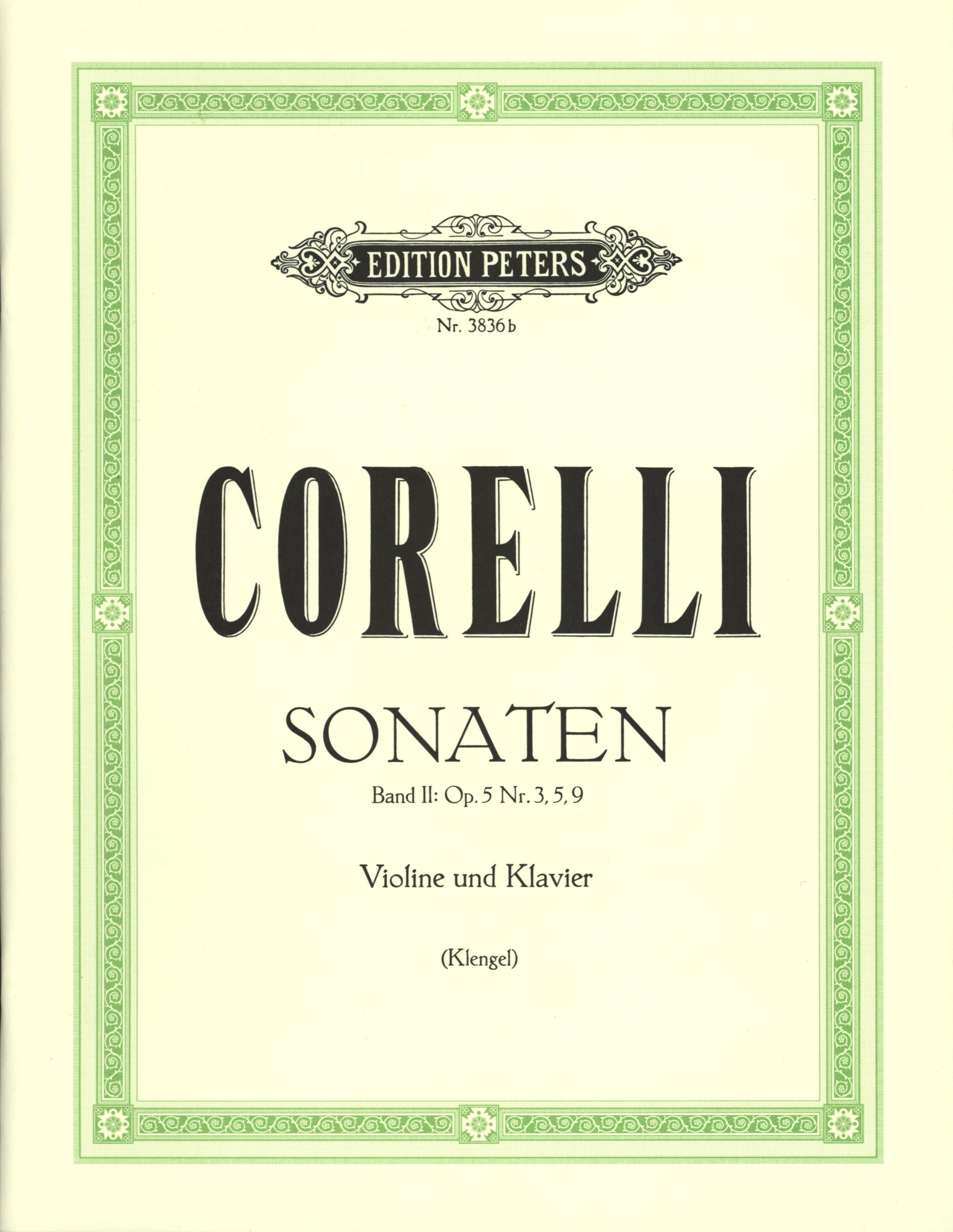 Corelli: Violin Sonatas, Op. 5 - Volume 2 (Nos. 3, 5, 9)