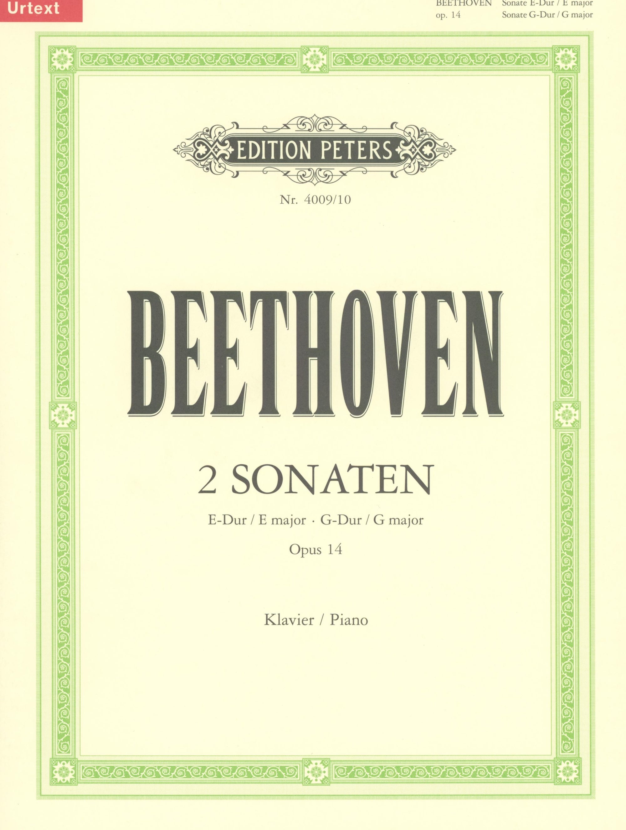 Beethoven: Piano Sonatas, Op. 14