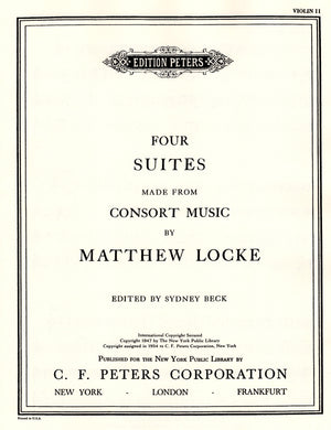 Locke: 4 Suites Made from Consort Music