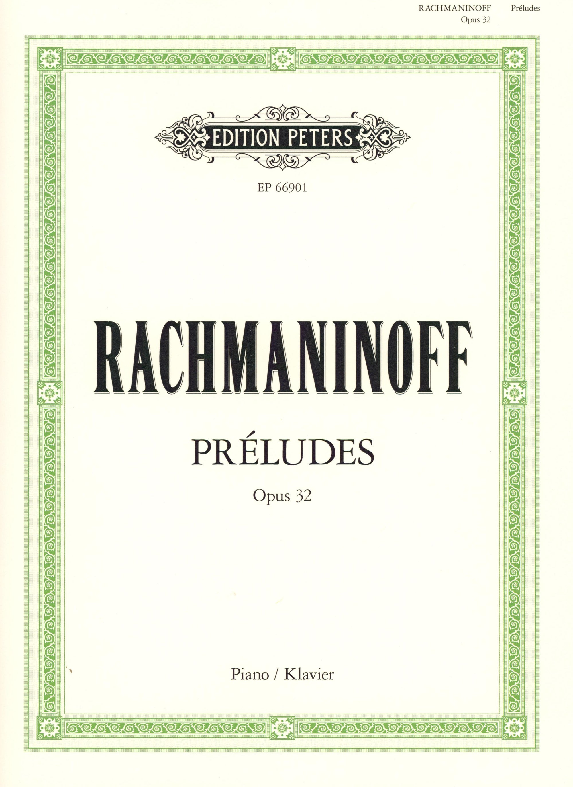 Rachmaninoff: Préludes, Op. 32