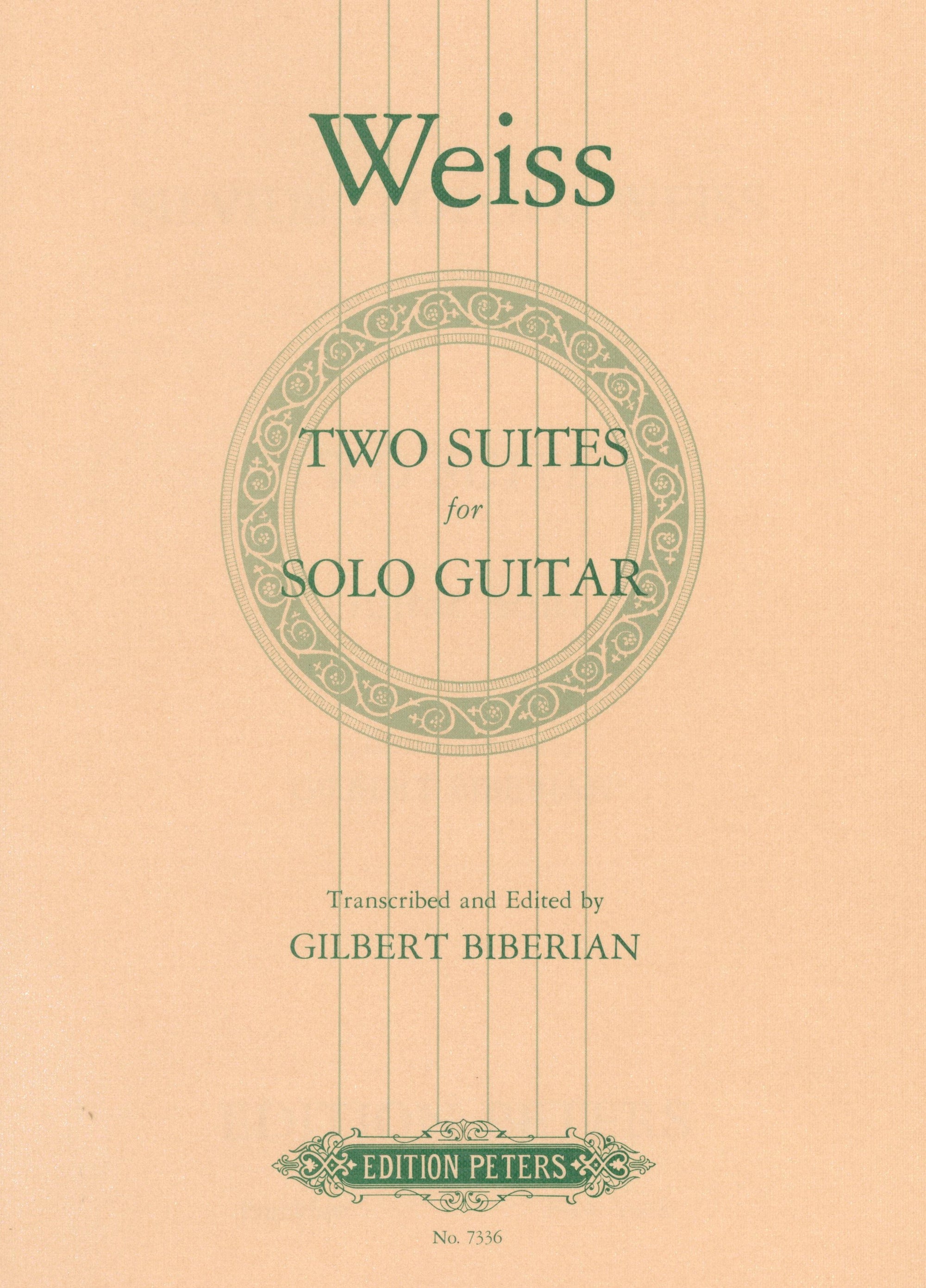 Weiss: 2 Suites (arr. for guitar)