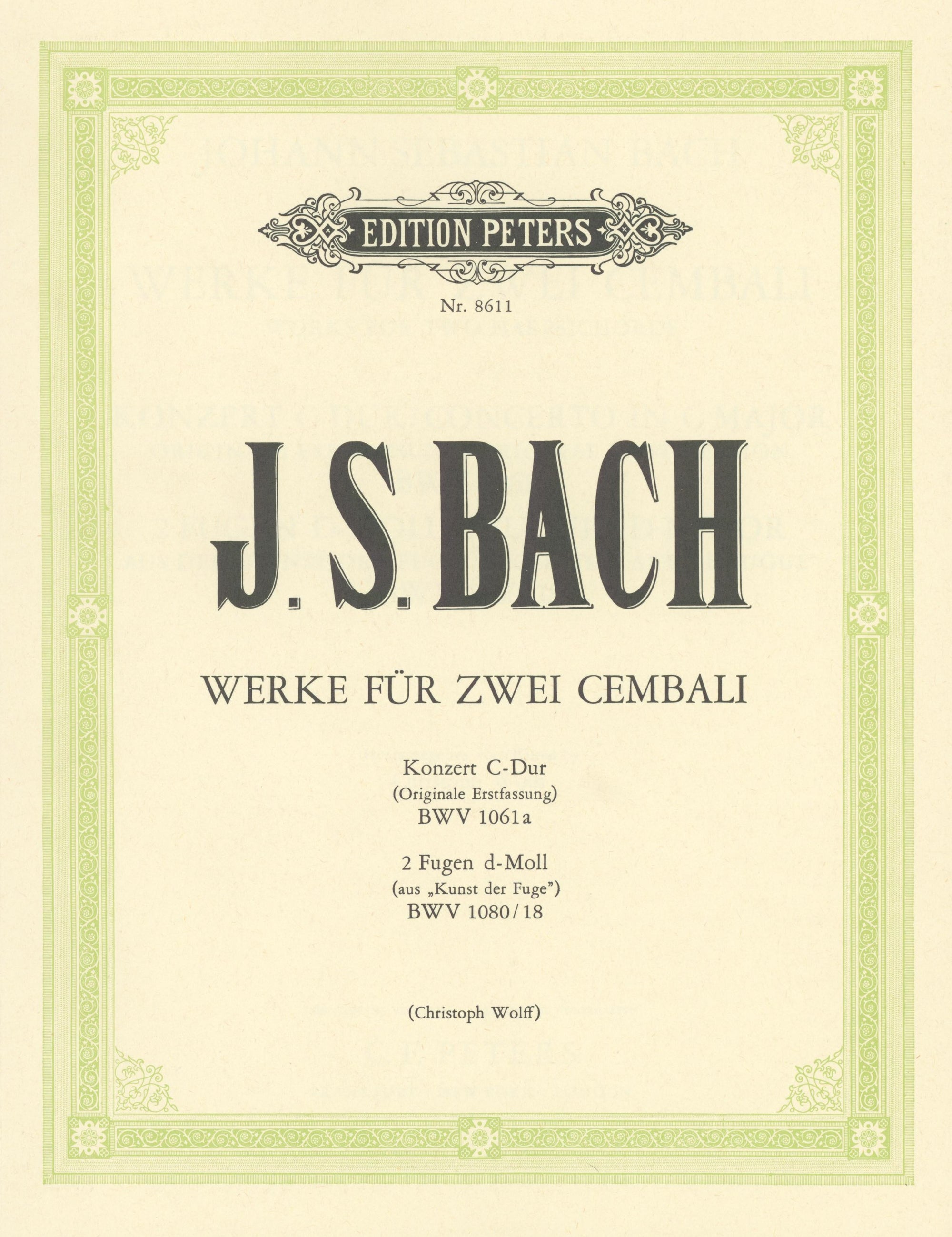 Bach: Works for Two Harpsichords