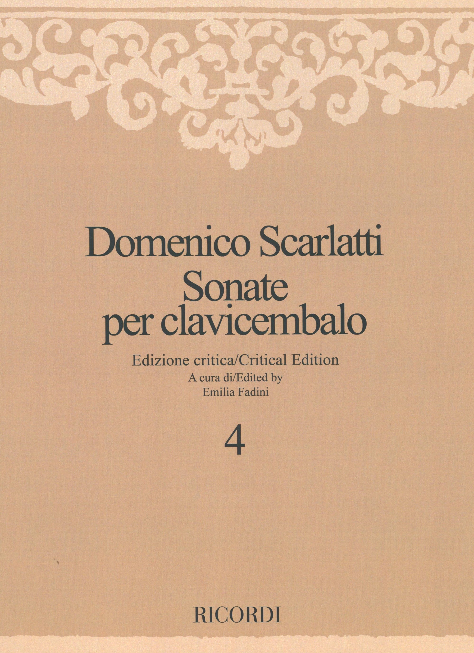 Scarlatti: Keyboard Sonatas - Volume 4 (K. 206-265)