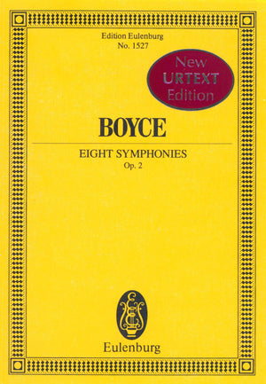 Boyce: 8 Symphonies, Op. 2
