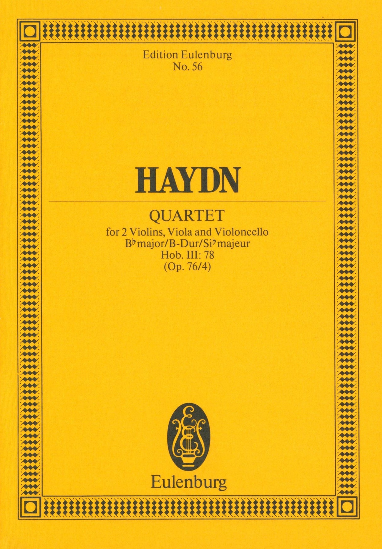 Haydn: String Quartet in B-flat Major, Op. 76, No. 4