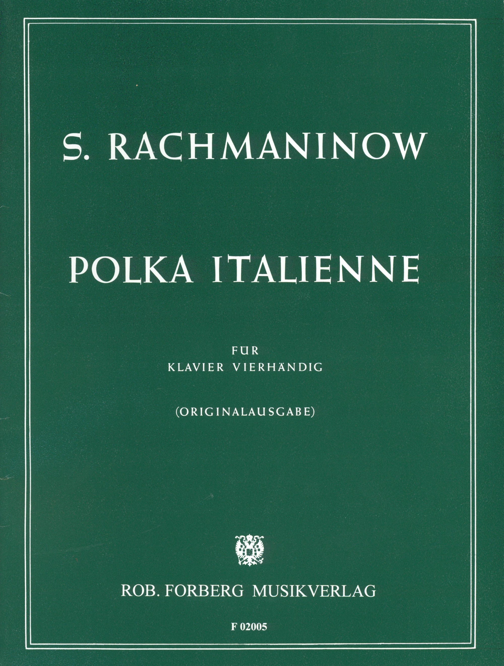 Rachmaninoff: Polka Italienne