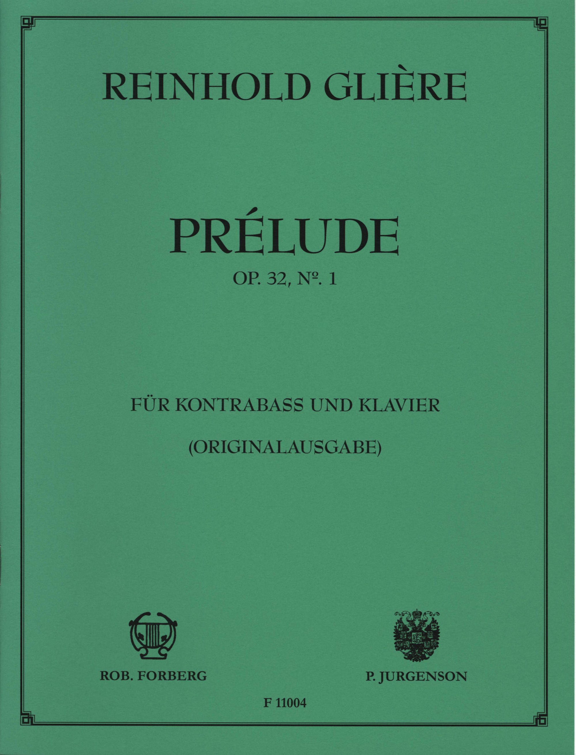 Glière: Prélude, Op. 32, No. 1