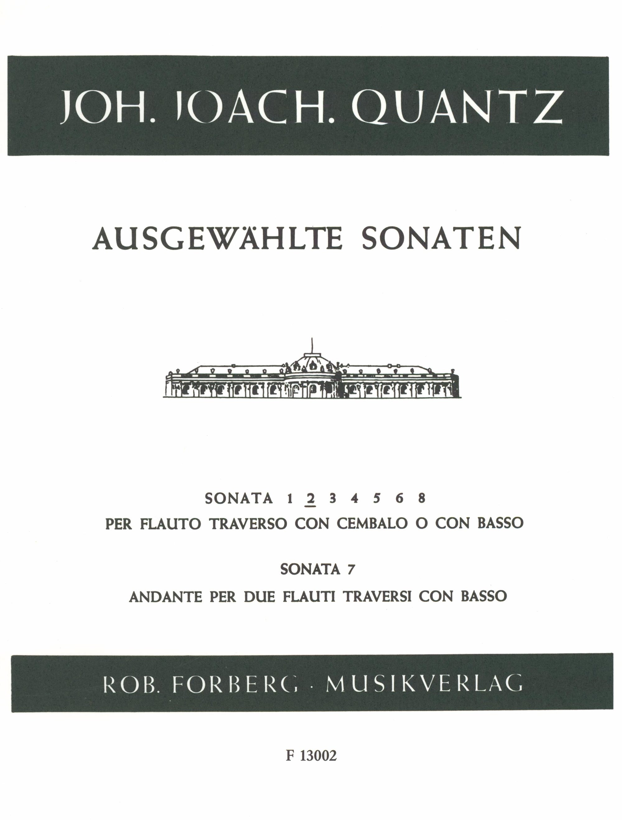 Quantz: Flute Sonata No. 2 in B-flat Major