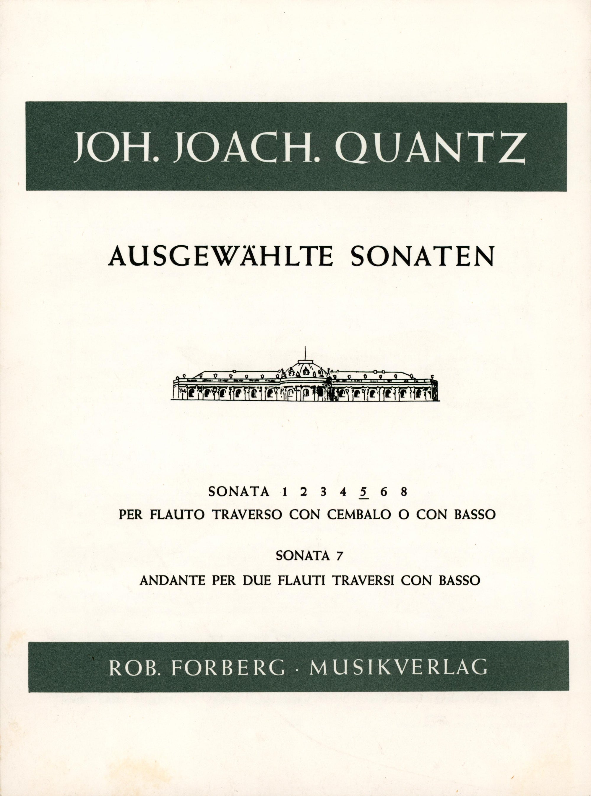 Quantz: Flute Sonata No. 5 in E Minor, QV 1:77, Op. 1, No. 5