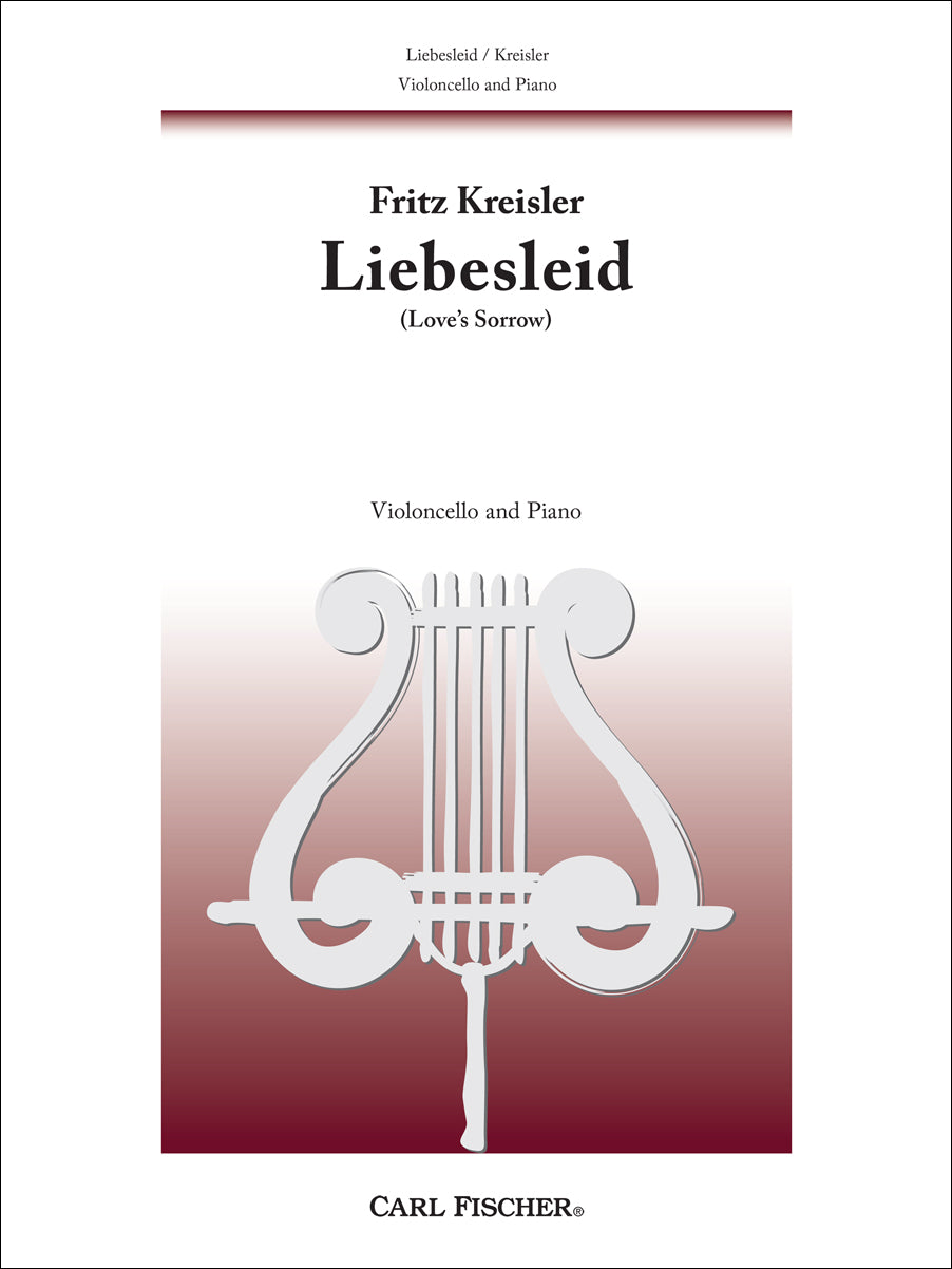 Kreisler: Liebesleid (arr. for cello)