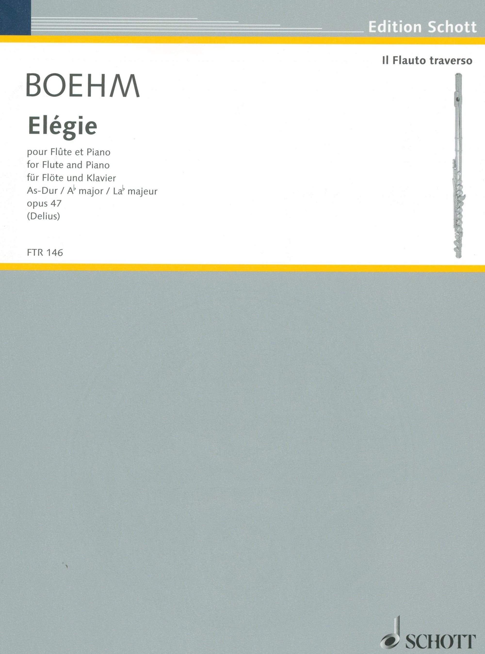 Böhm: Elégie in A-flat Major, Op. 47