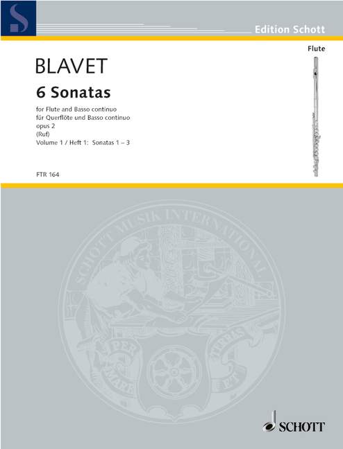 Blavet: Flute Sonatas, Op. 2 - Volume 1 (Nos. 1-3)