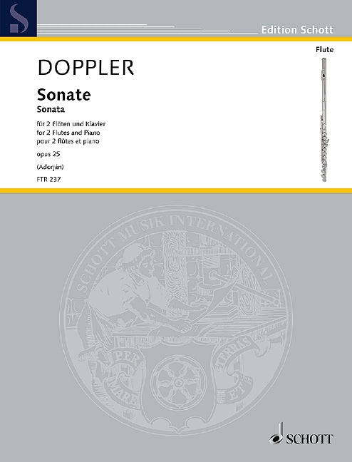 Doppler: Sonata for 2 Flutes and Piano, Op. 25