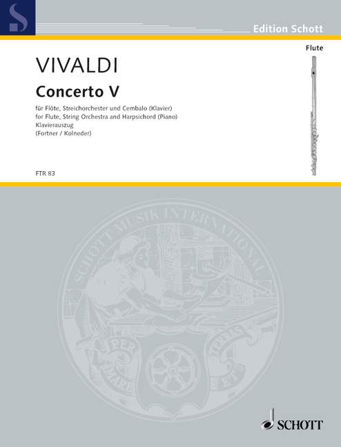 Vivaldi: Flute Concerto No. 5 in F Major, RV 434