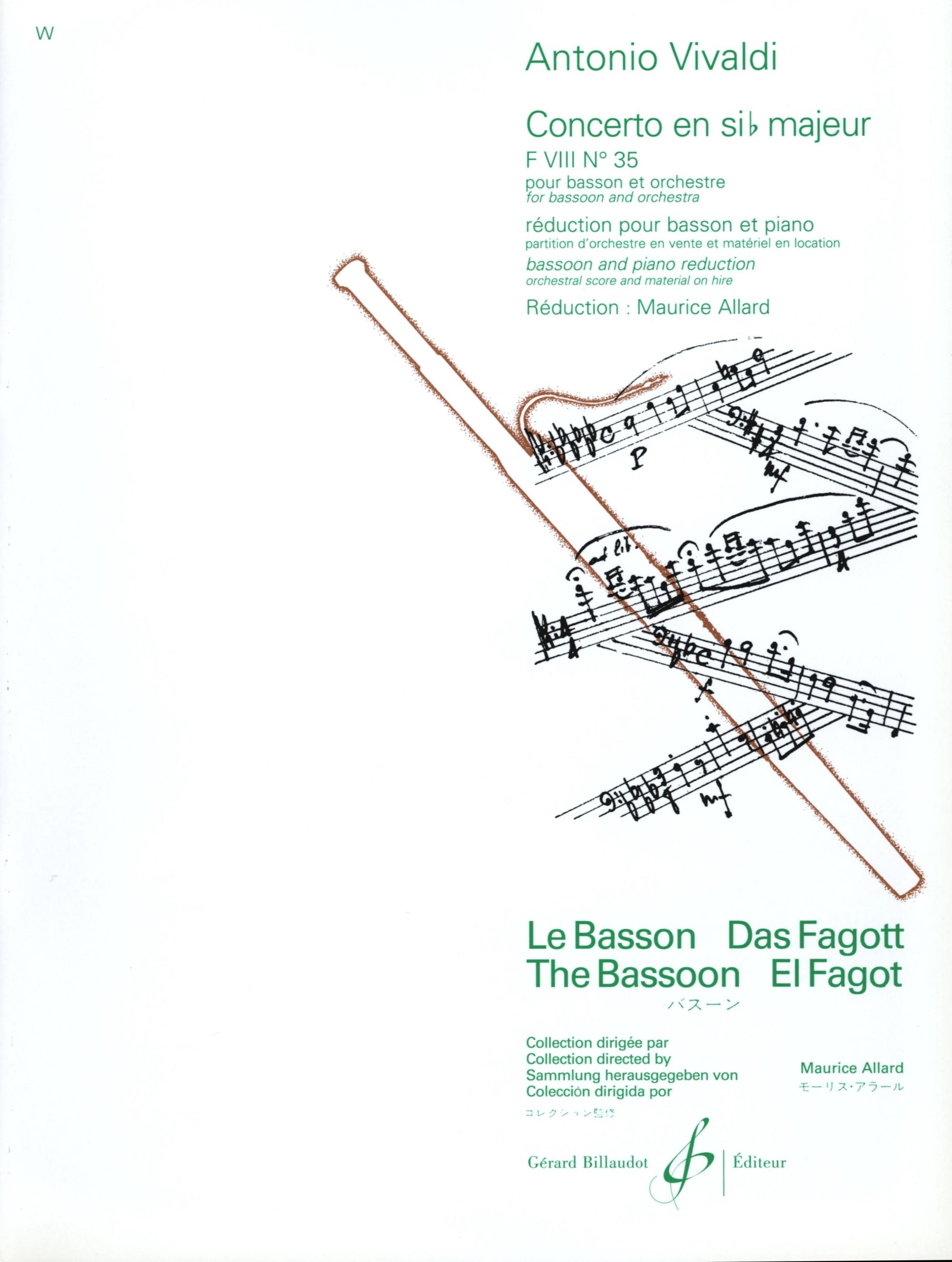 Vivaldi: Bassoon Concerto in B-flat Major, RV 503, F. VIII 35