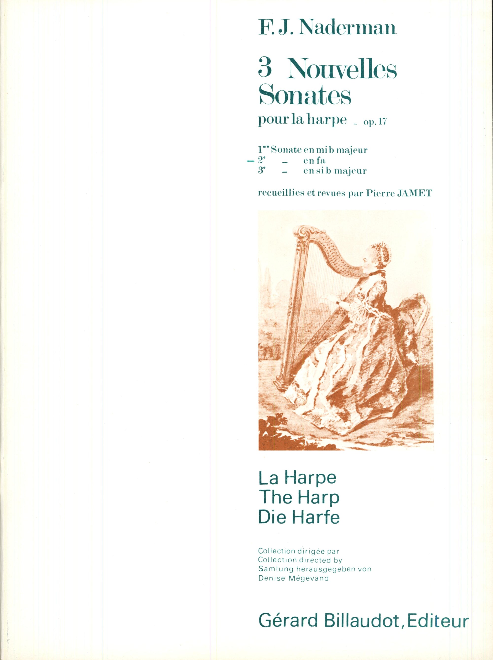 Naderman: Harp Sonata in F Major, Op. 17, No. 2
