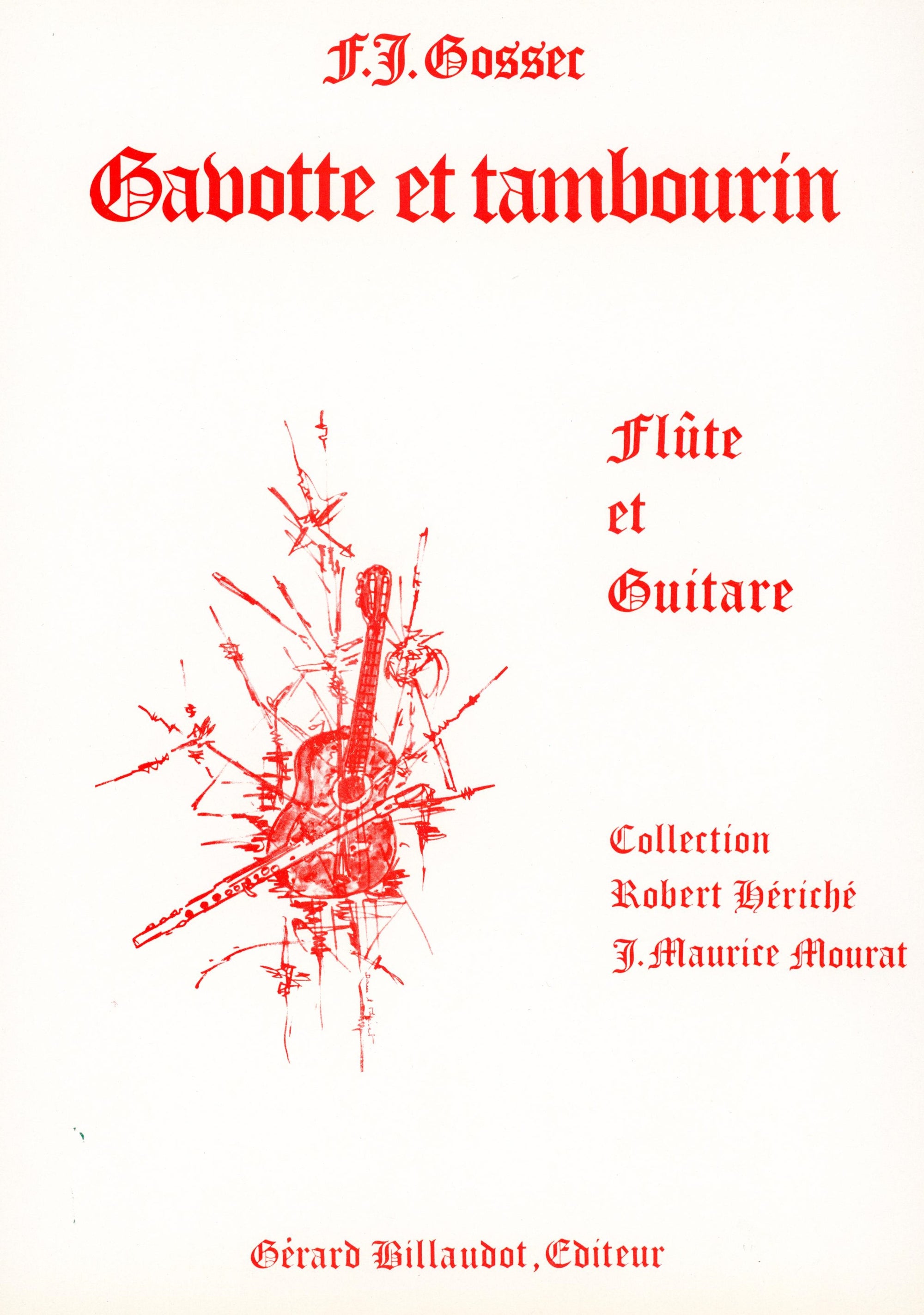 Gossec: Gavotte and Tambourin (arr. for flute and guitar)