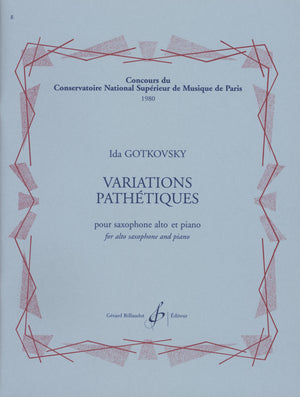 Gotkovsky: Variations Pathétiques