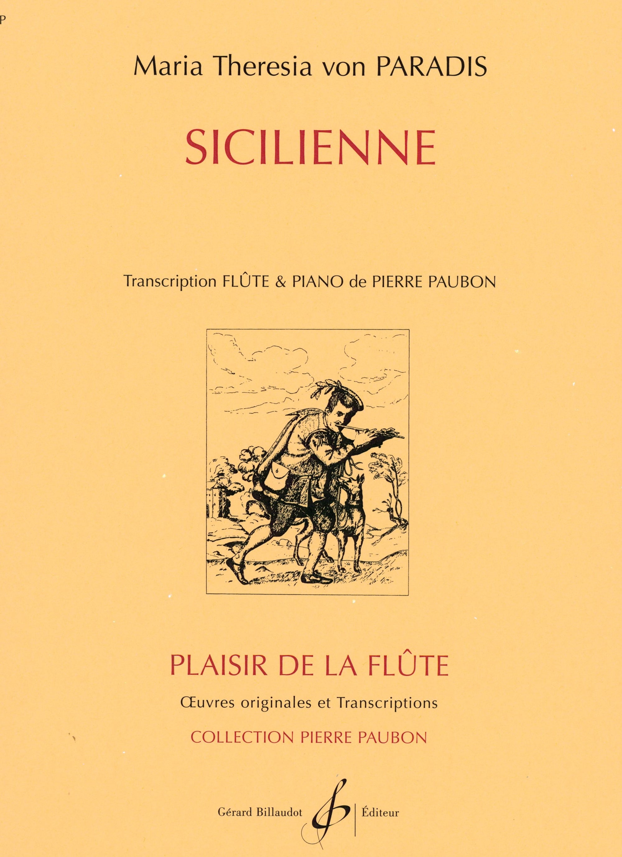 Paradis: Sicilienne (arr. for flute & piano)