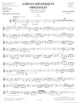 Gounod: 6 pièces mélodiques originales - Volume 1