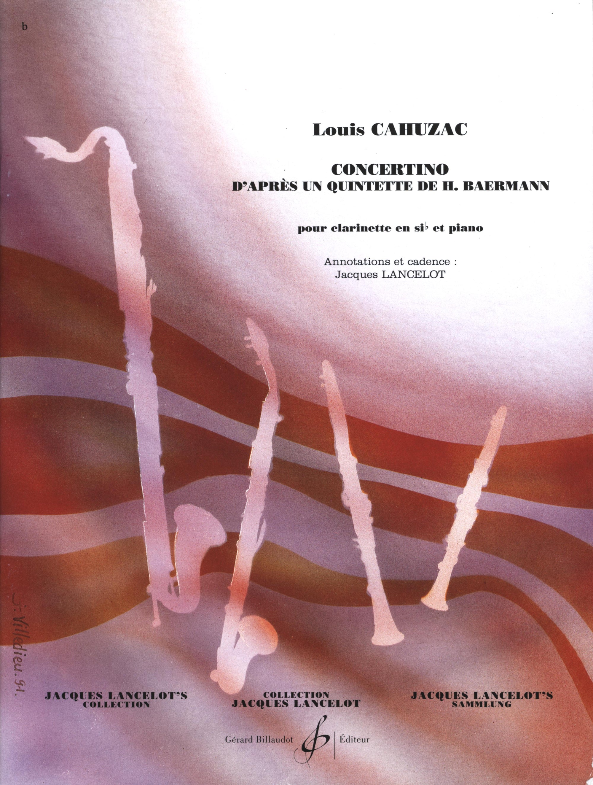 Cahuzac: Clarinet Concertino