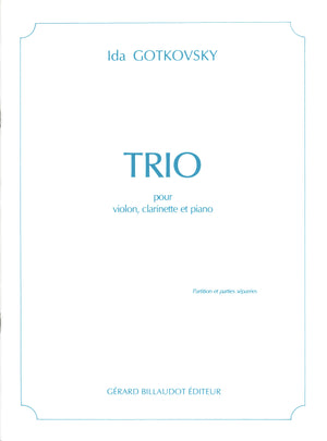 Gotkovsky: Trio for Violin, Clarinet and Piano