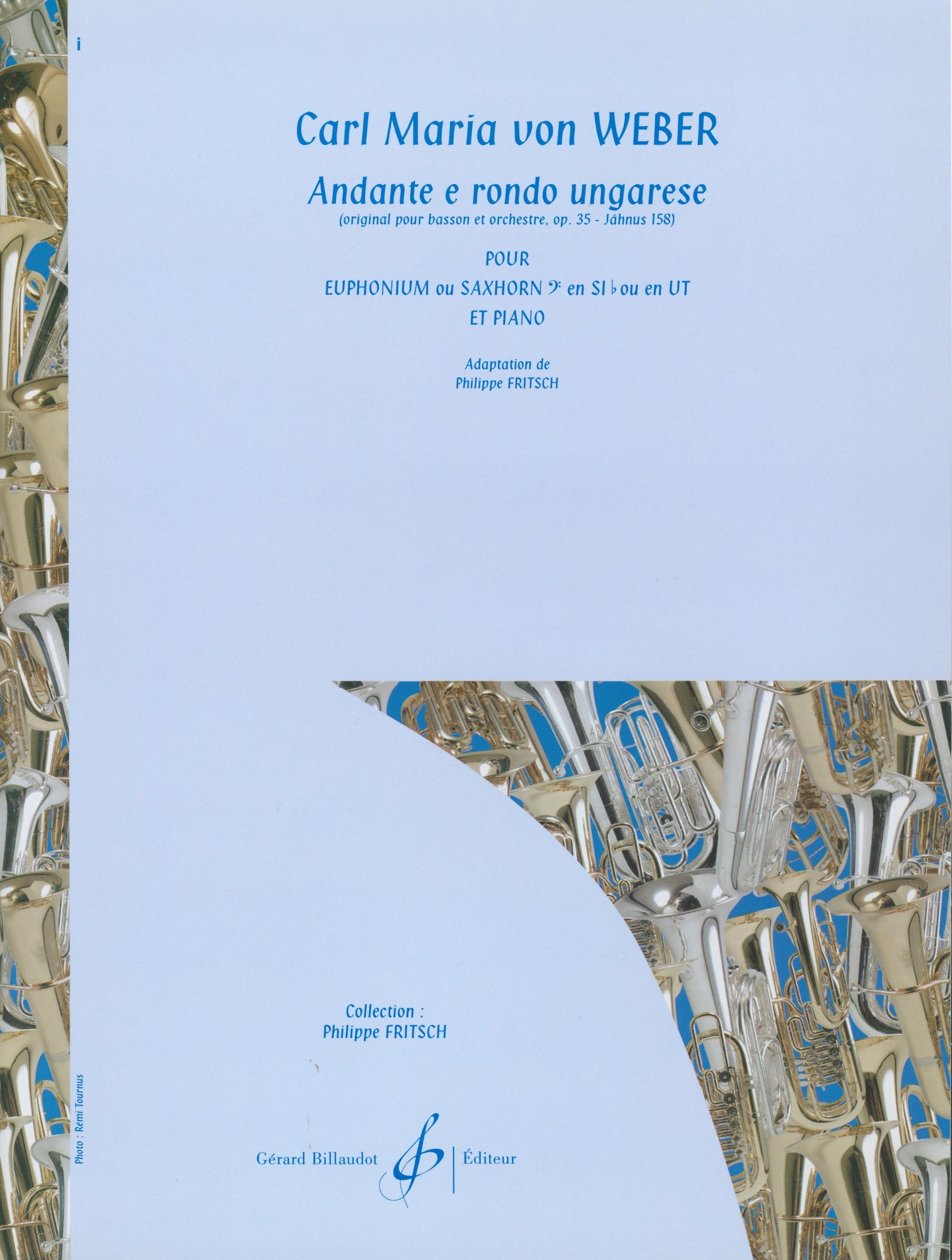 Weber: Andante e rondo ongarese (arr. for euphonium or saxhorn)