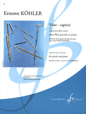 Köhler: Valse-caprice, Op. 14 (for piccolo)