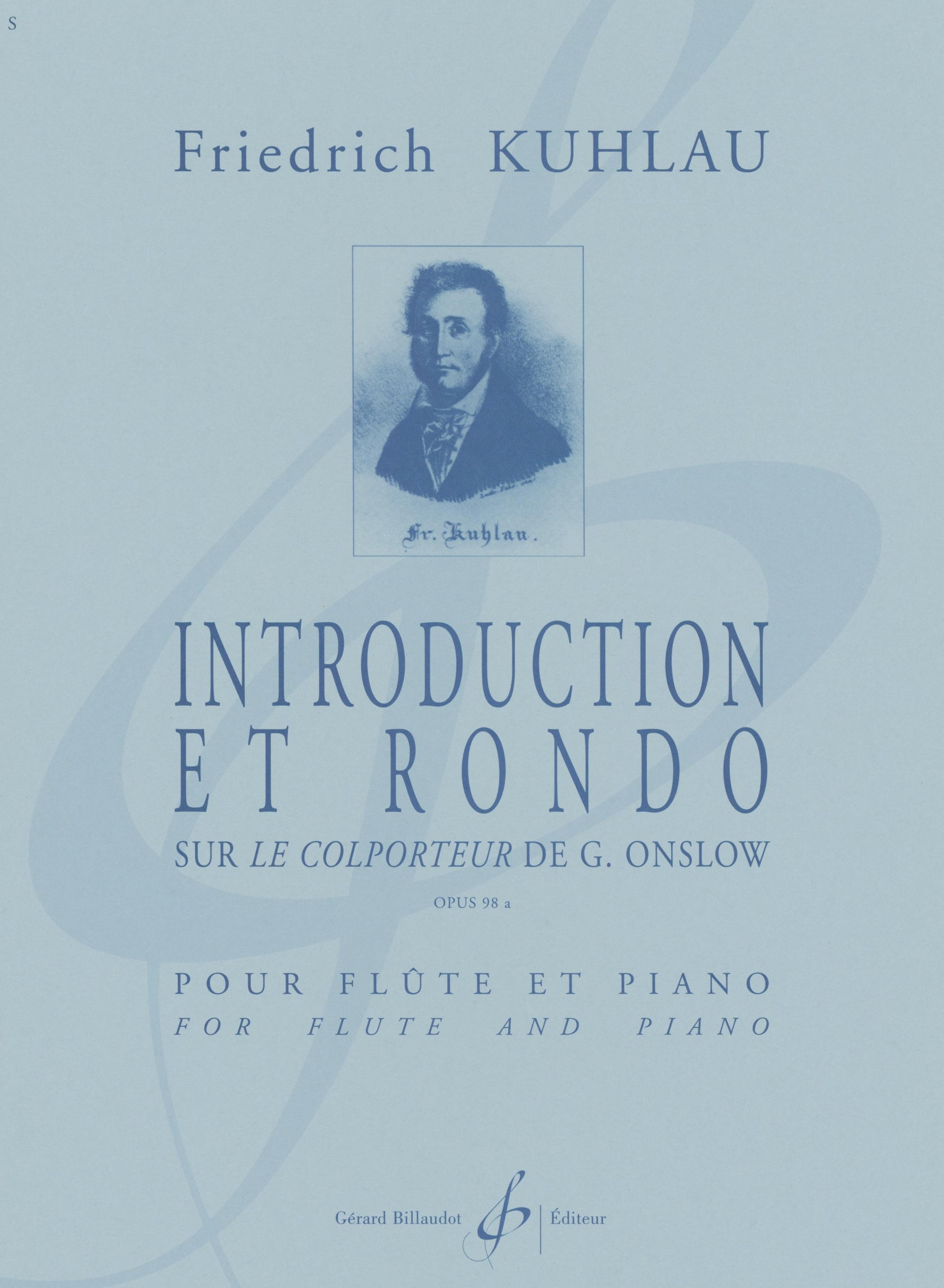 Kuhlau: Introduction and Rondo on 'Le Colporteur', Op. 98a