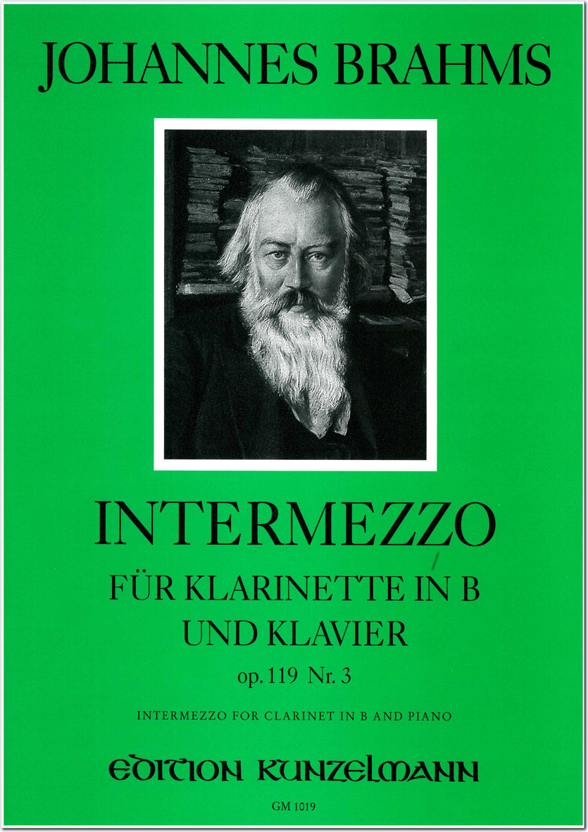 Brahms: Intermezzo, Op. 119, No. 3 (arr. for clarinet & piano)