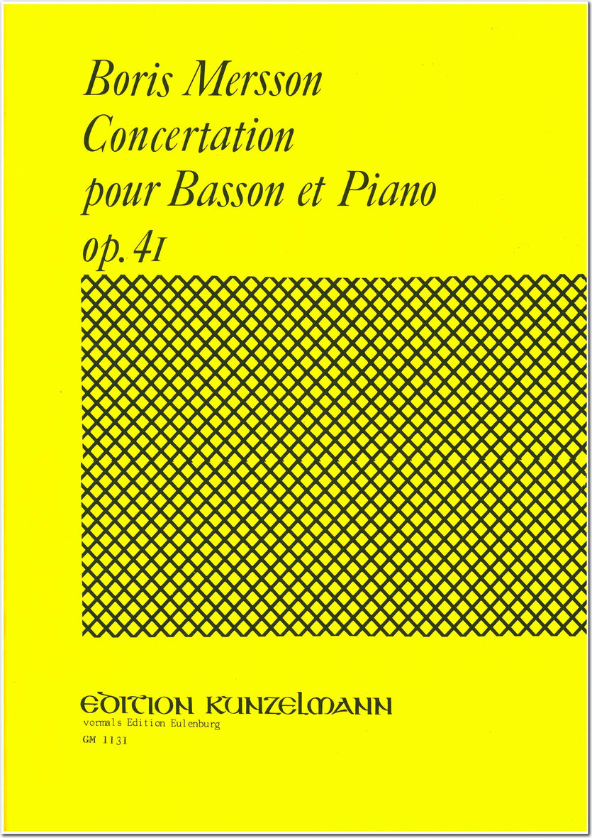 Mersson: Concertation, Op. 41