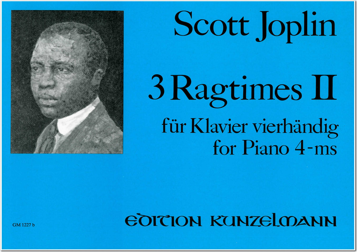 Joplin: 3 Ragtimes - Volume 2 (arr. for piano 4-hands)